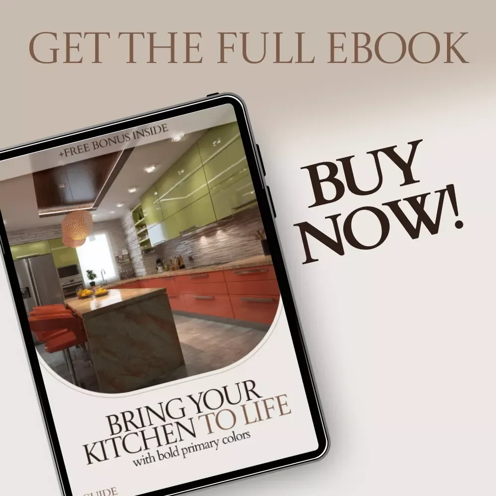 Bring Your Kitchen to Life with Bold Primary Colors | Ultimate Guide to Using Primary Colors in Kitchen Design, Layout & Styling