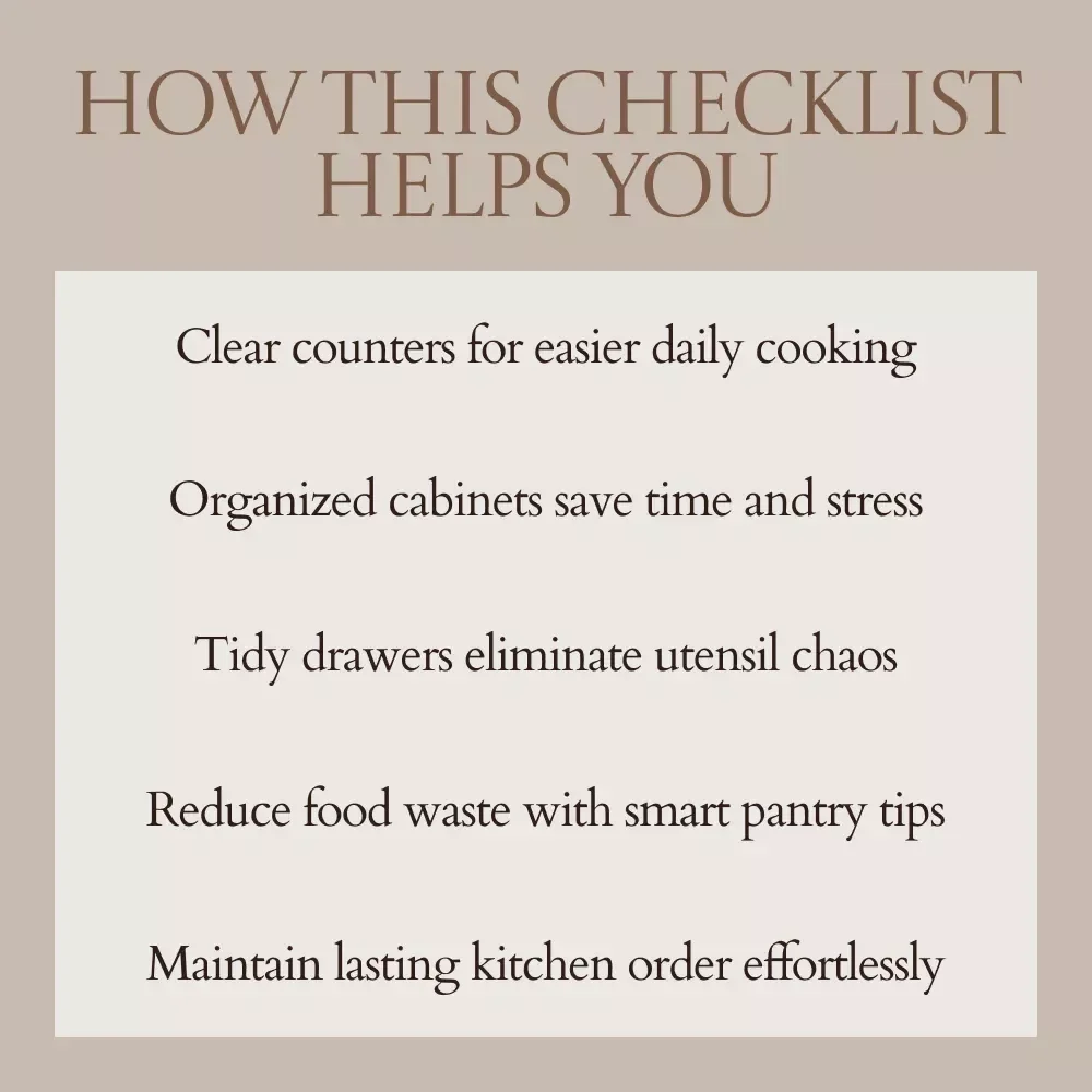 Kitchen Reset: Ultimate Kitchen Declutter Tips Checklist for a Streamlined, Stress-Free Space