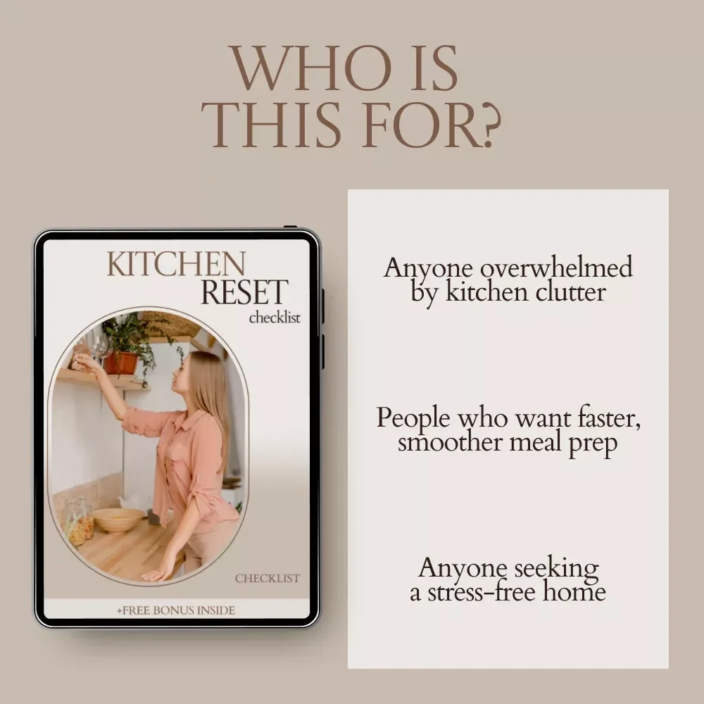 Kitchen Reset: Ultimate Kitchen Declutter Tips Checklist for a Streamlined, Stress-Free Space