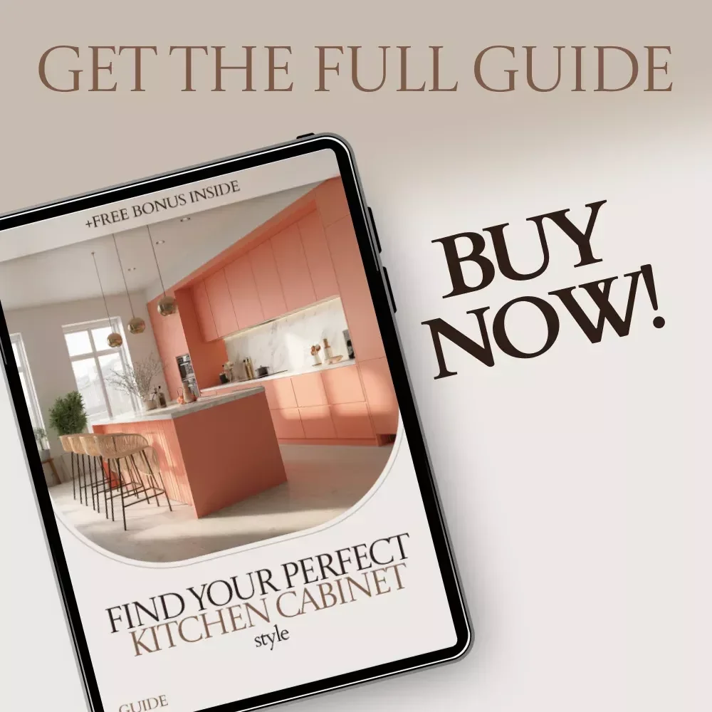 Find Your Perfect Kitchen Cabinet Style Guide | Kitchen Cabinet Door Styles, Design Planner, Materials & Finish Comparison, Remodel & Renovation Digital Download