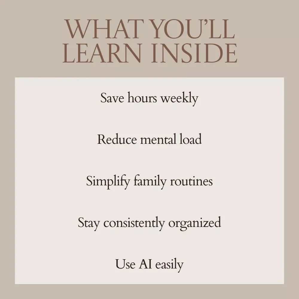 Your Home on Autopilot: AI to Organize Household Schedules eBook, Smart Home Planning Guide, Family Routine Automation Checklist, Digital Download