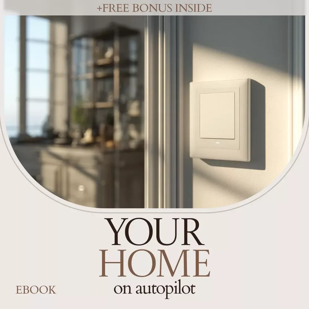 Your Home on Autopilot: AI to Organize Household Schedules eBook, Smart Home Planning Guide, Family Routine Automation Checklist, Digital Download