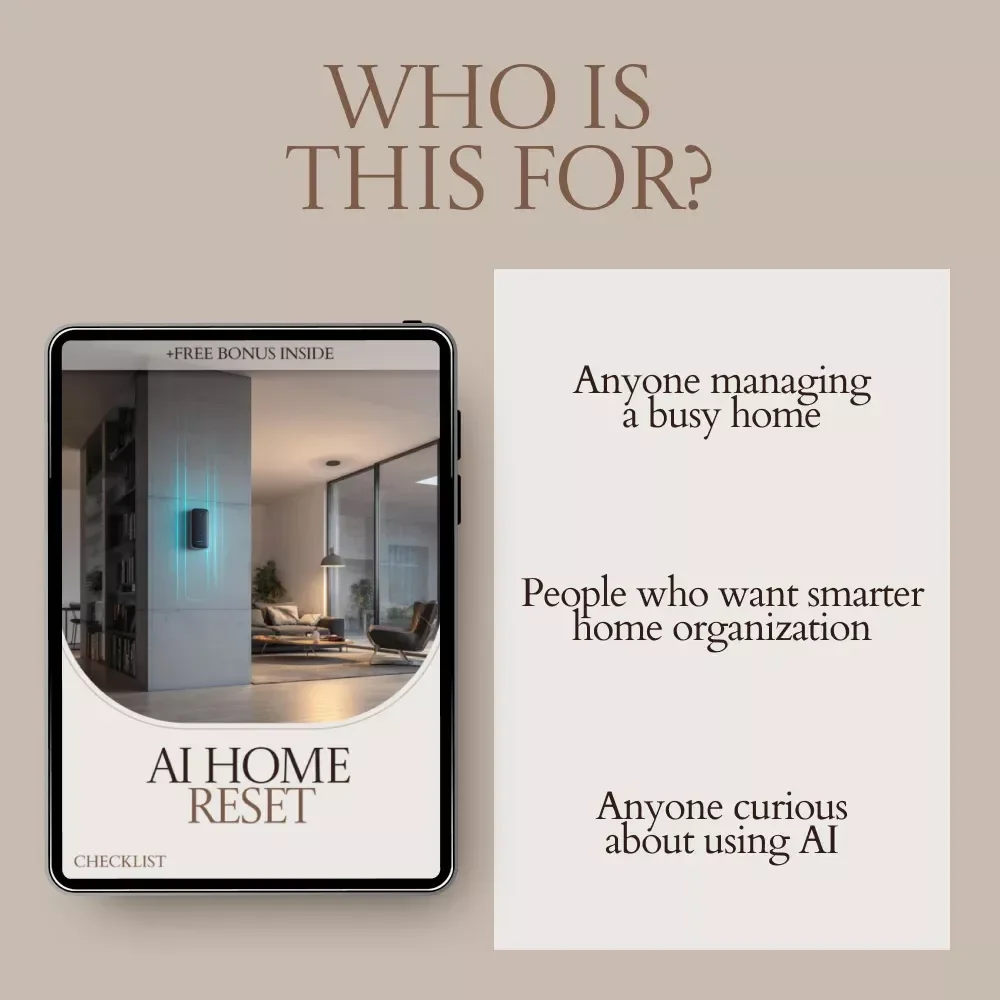 AI Home Reset: Ultimate Checklist of the Best AI Apps for Home Organization