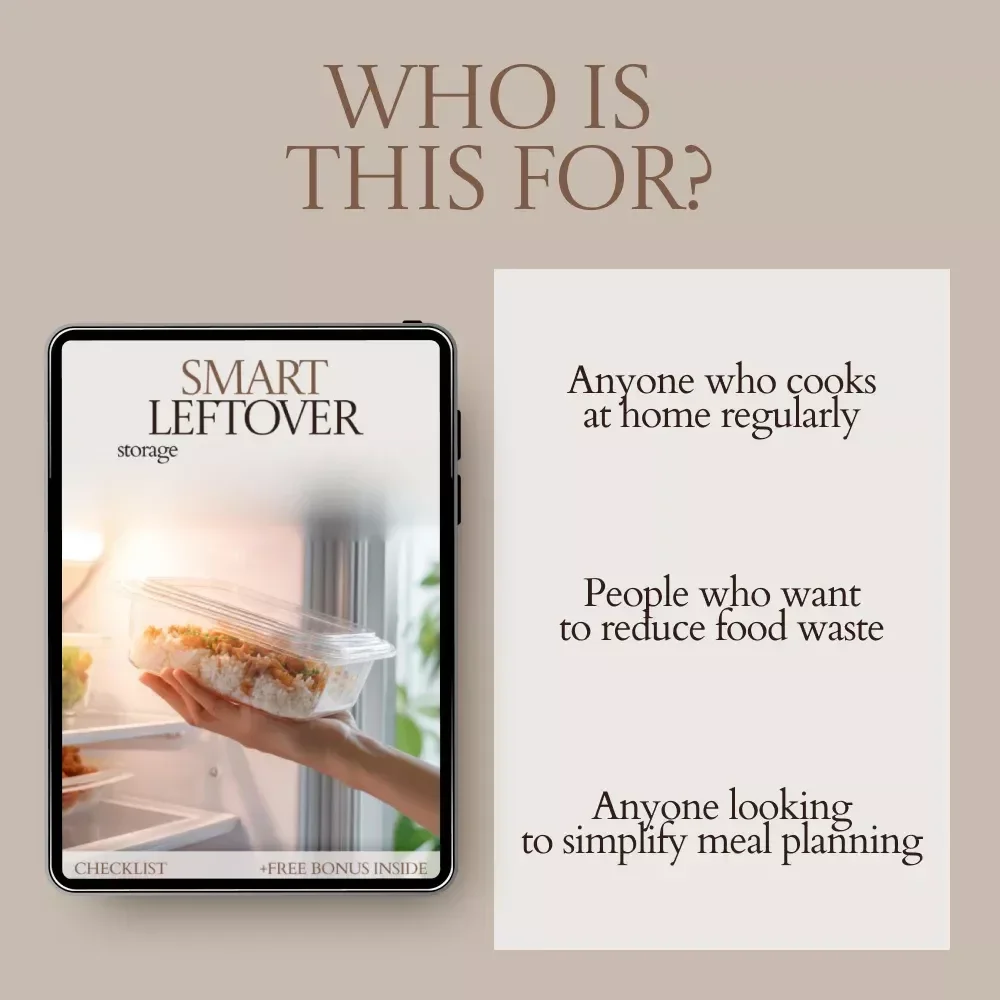Smart Leftover Storage: Ultimate Leftover Storage Solutions Checklist for Organized, Fresh Food