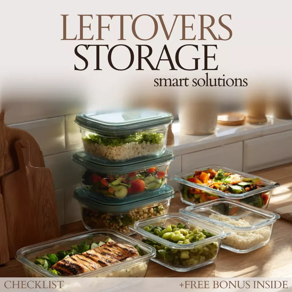 Smart Leftover Storage: Ultimate Leftover Storage Solutions Checklist for Organized, Fresh Food