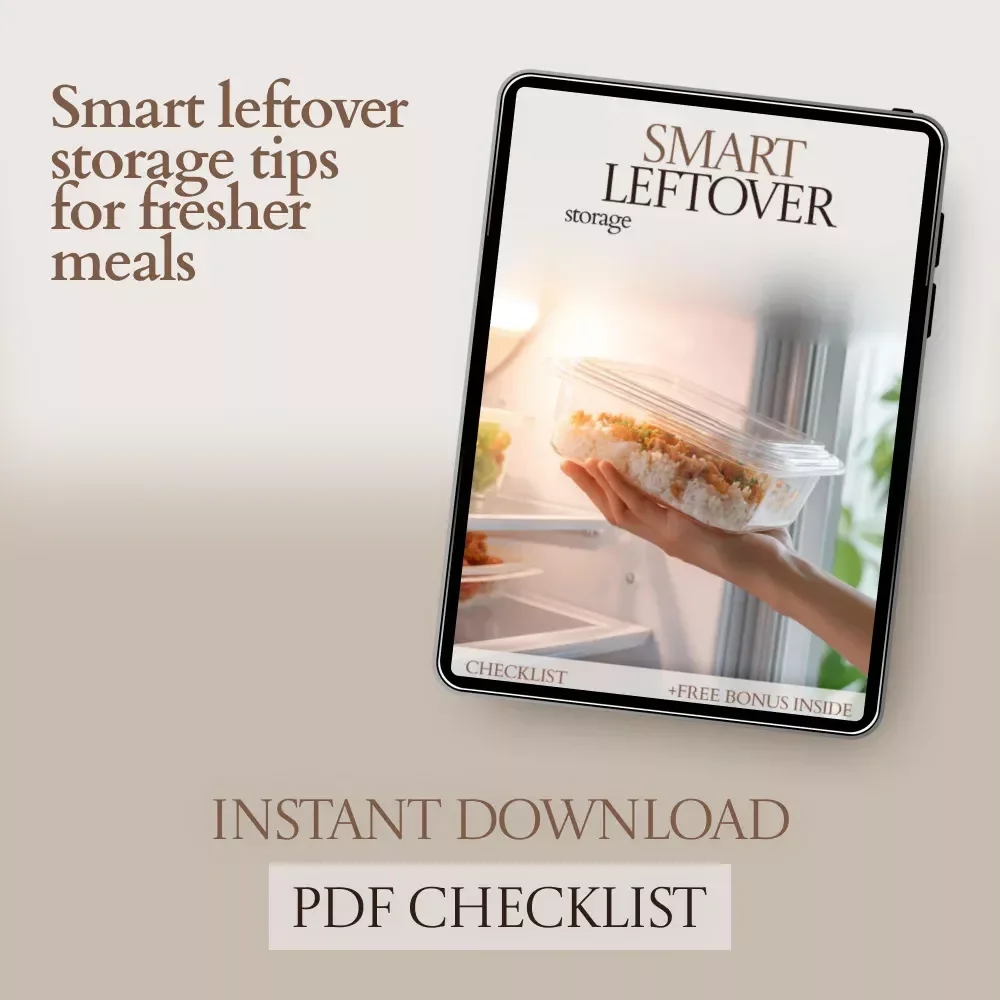 Smart Leftover Storage: Ultimate Leftover Storage Solutions Checklist for Organized, Fresh Food