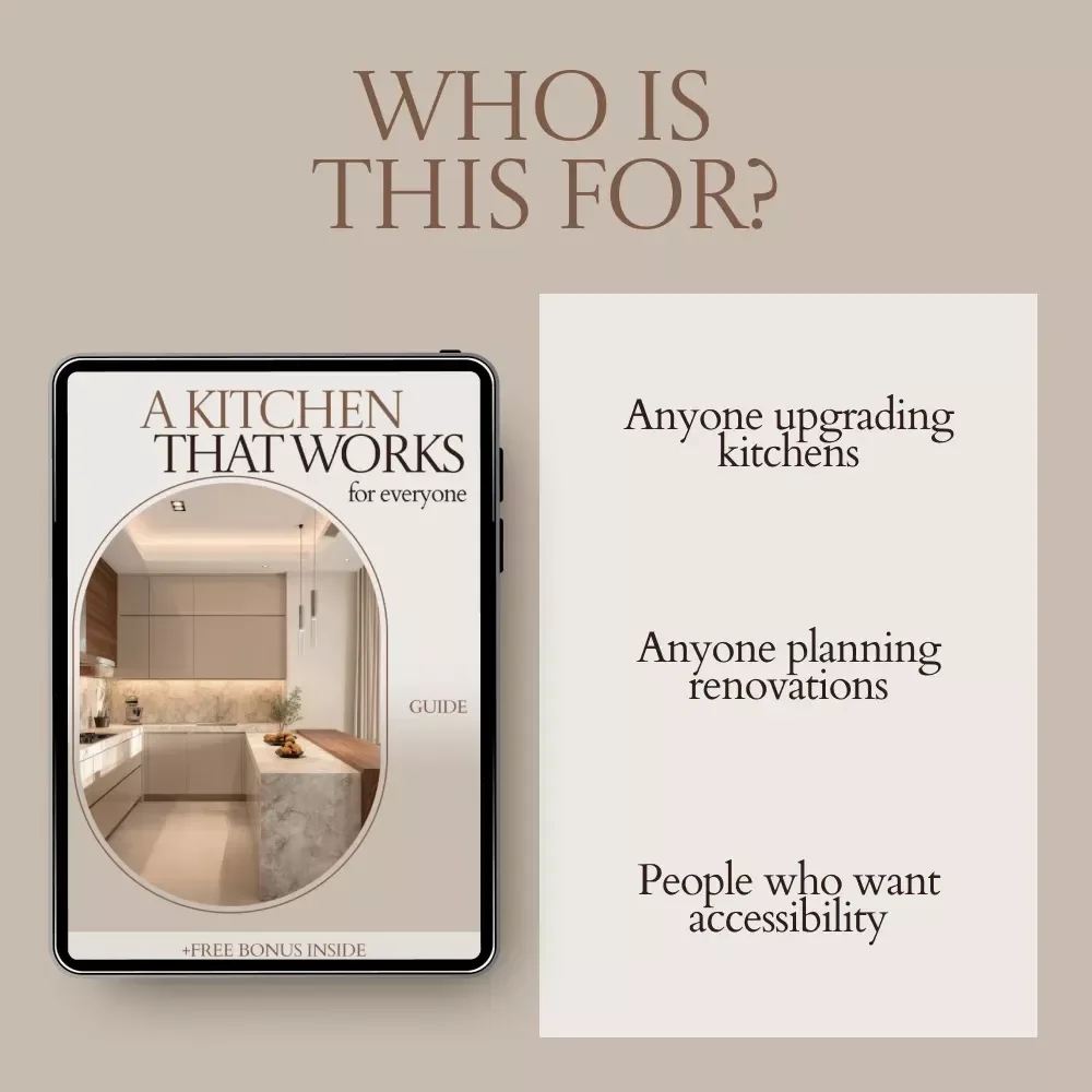 A Kitchen That Works for Everyone – Universal Design Kitchen Ideas Guide for Accessible, Functional & Future-Proof Homes