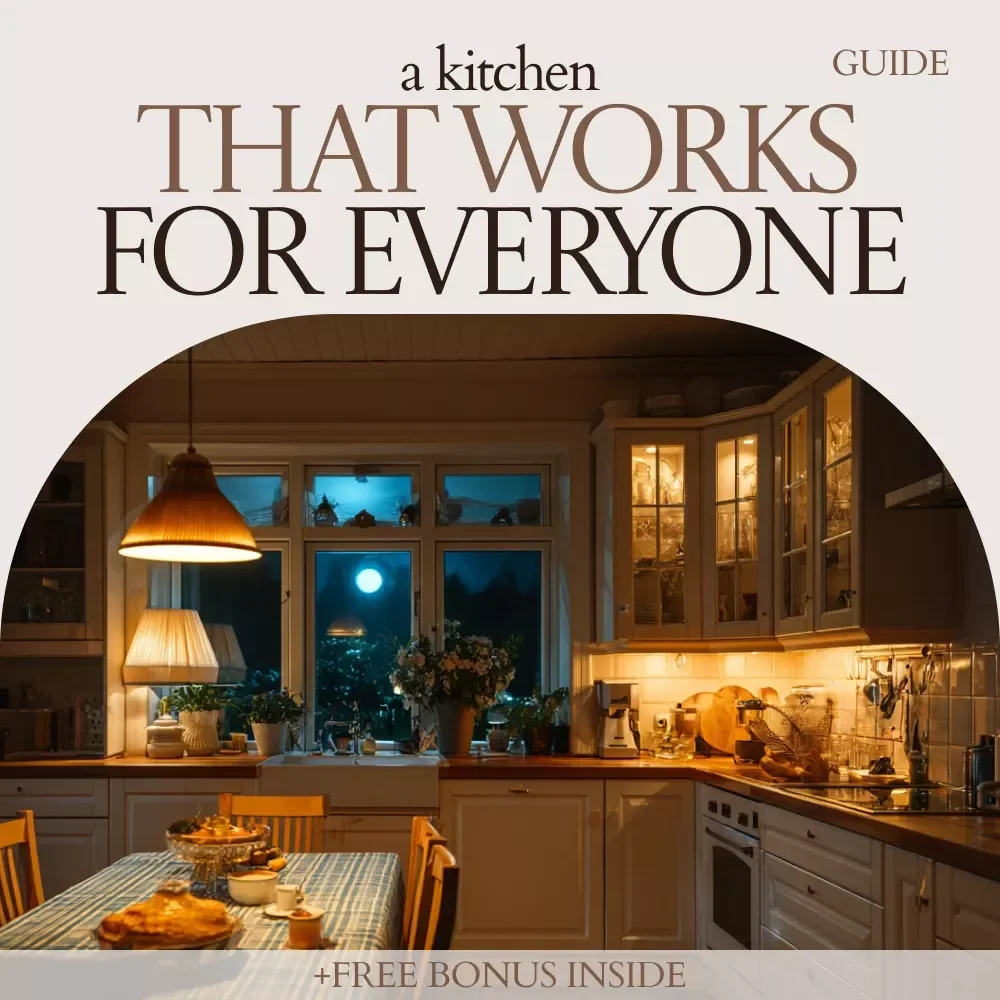 A Kitchen That Works for Everyone – Universal Design Kitchen Ideas Guide for Accessible, Functional & Future-Proof Homes