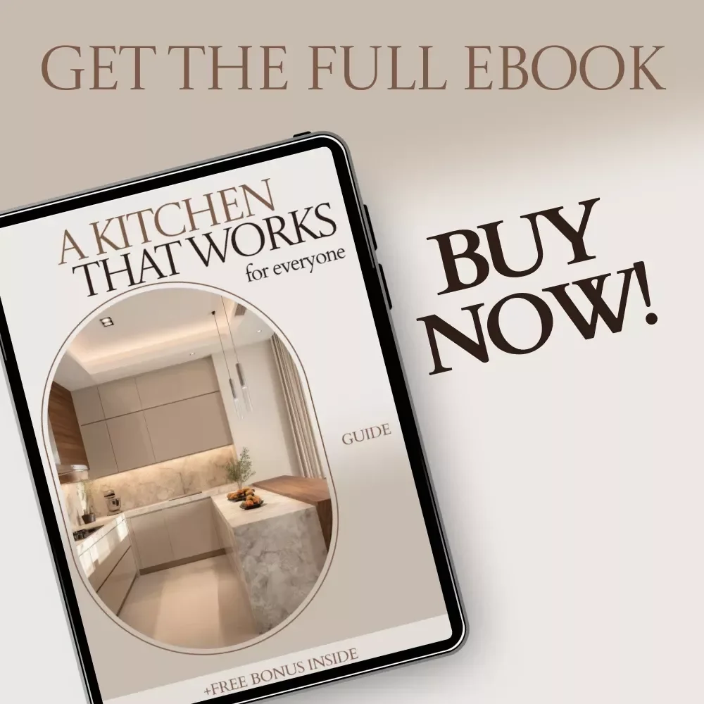A Kitchen That Works for Everyone – Universal Design Kitchen Ideas Guide for Accessible, Functional & Future-Proof Homes