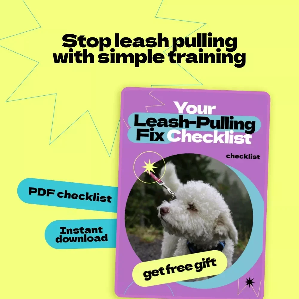 Your Leash-Pulling Fix Checklist – How to Stop Dog from Pulling on Leash Training Guide, Easy Walk Routine, Positive Reinforcement Dog Training Download