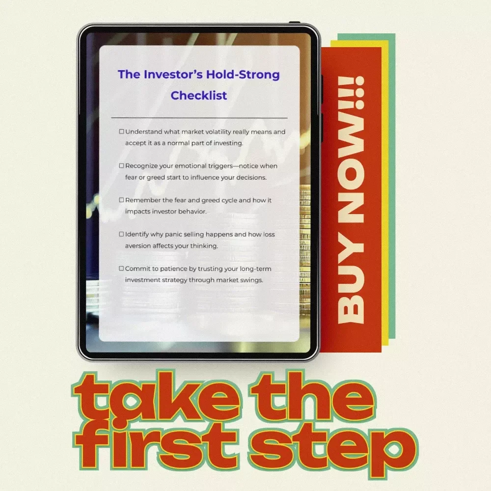 The Investor’s Hold-Strong Checklist – Psychology of Holding During Volatility Guide for Calm, Disciplined Long-Term Investing