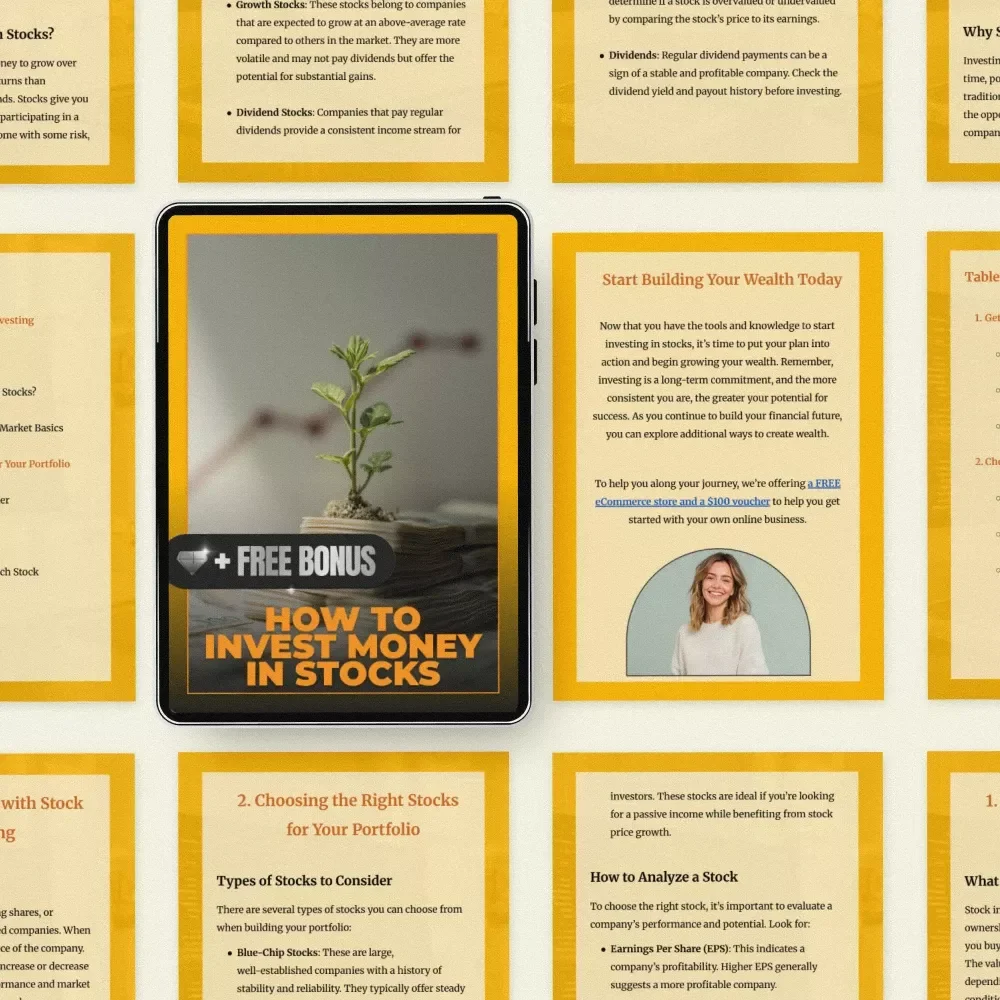 How to Invest Money in Stocks: A Comprehensive eBook Guide for Beginners