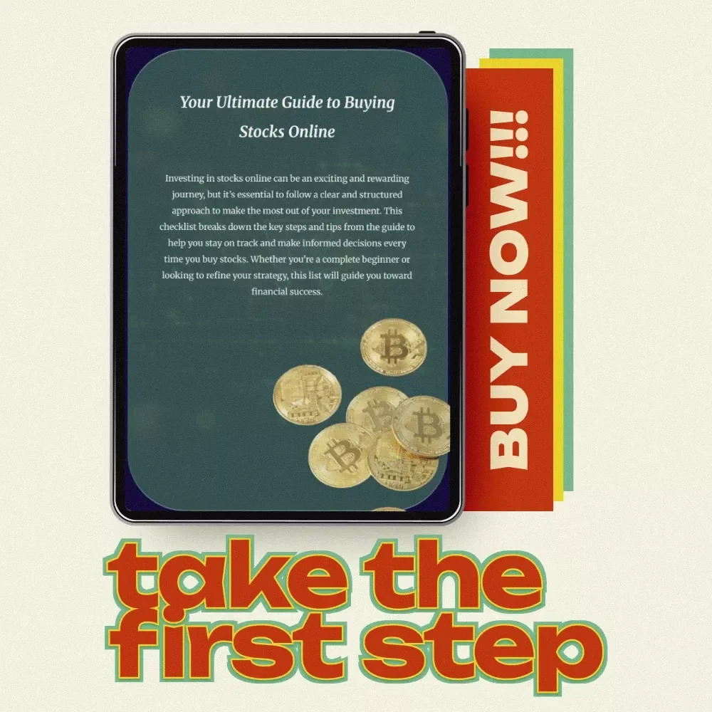 Your Ultimate Guide to Buying Stocks Online - A Step-by-Step Checklist for Beginners & Investors