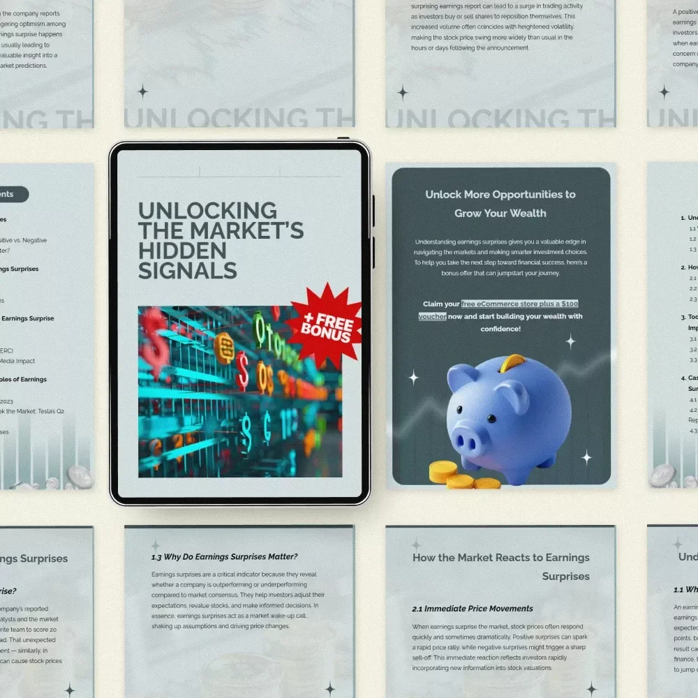 Unlocking the Market’s Hidden Signals: A Complete Guide to Earnings Surprise Impact Analysis for Smarter Stock Market Decisions (Digital eBook Download)
