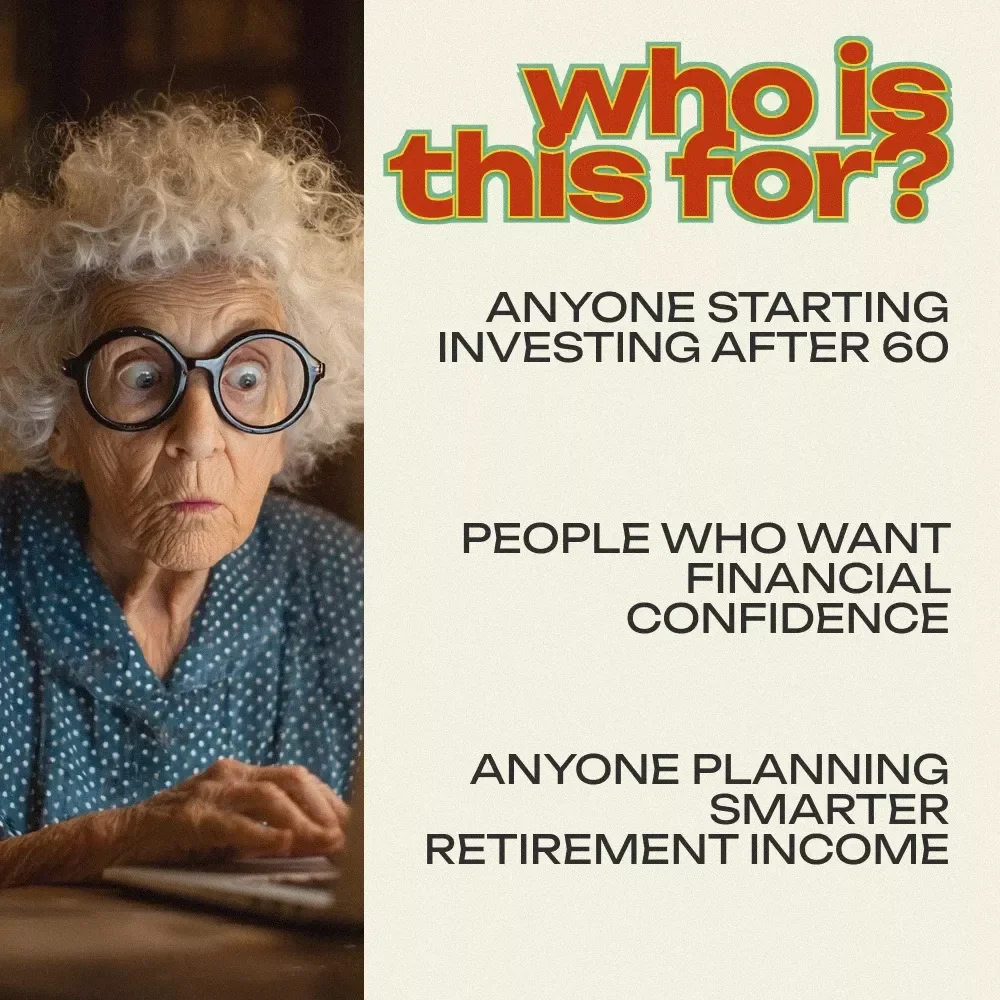 Growing Wealth After 60 – A Practical Guide to Stock Market Investing After 60 for Beginners & Retirees | Safe & Profitable Investment Strategy Digital Download