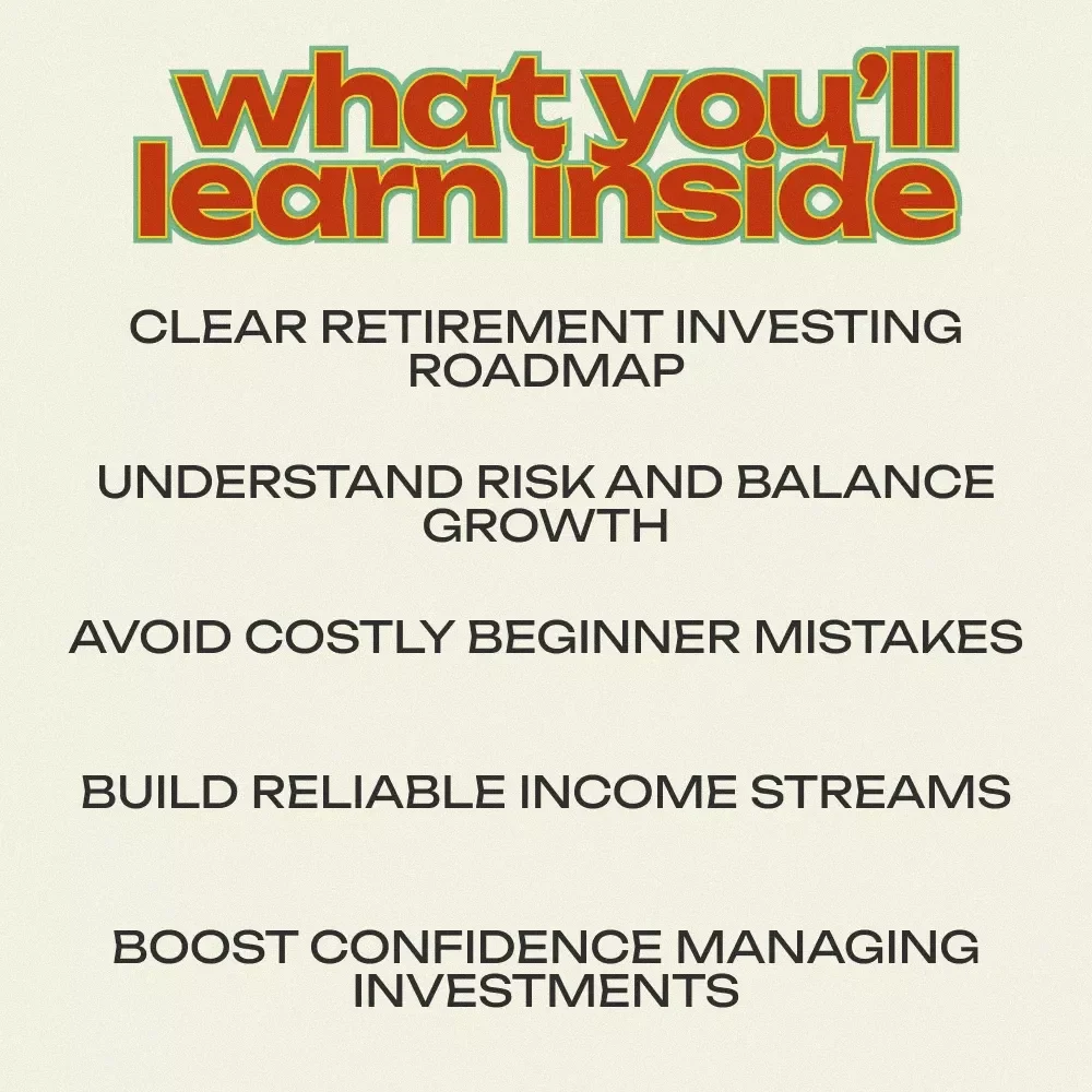 Growing Wealth After 60 – A Practical Guide to Stock Market Investing After 60 for Beginners & Retirees | Safe & Profitable Investment Strategy Digital Download