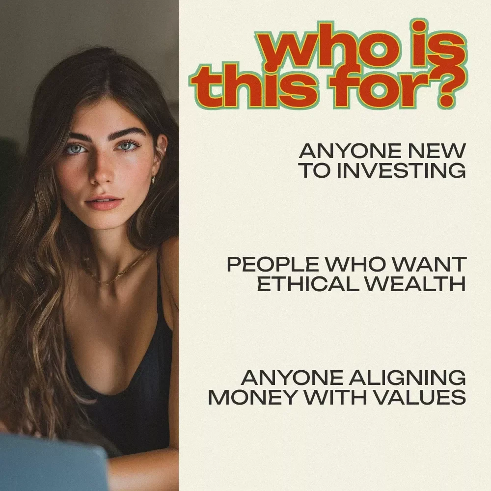 Make Money Without Selling Your Soul | Ethical stock investing for Gen Z – Printable Digital Checklist for Beginner Investors | ESG & Socially Responsible Investing Guide