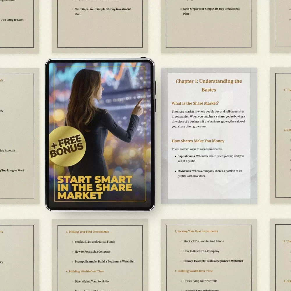 Start Smart in the Share Market: A Complete Beginner's Guide to How to Invest in the Share Market