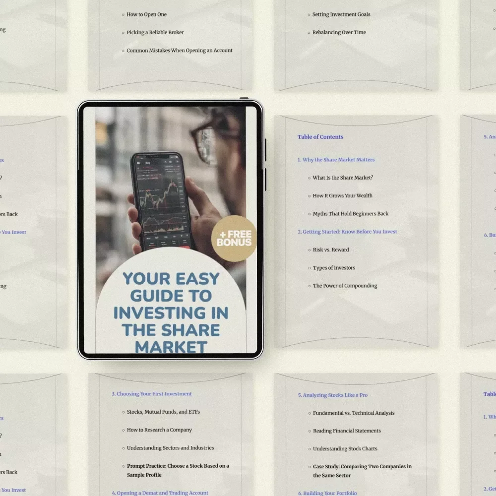 Your Easy Guide to Investing in the Share Market: A Beginner's eBook to Help You Navigate the World of Investments