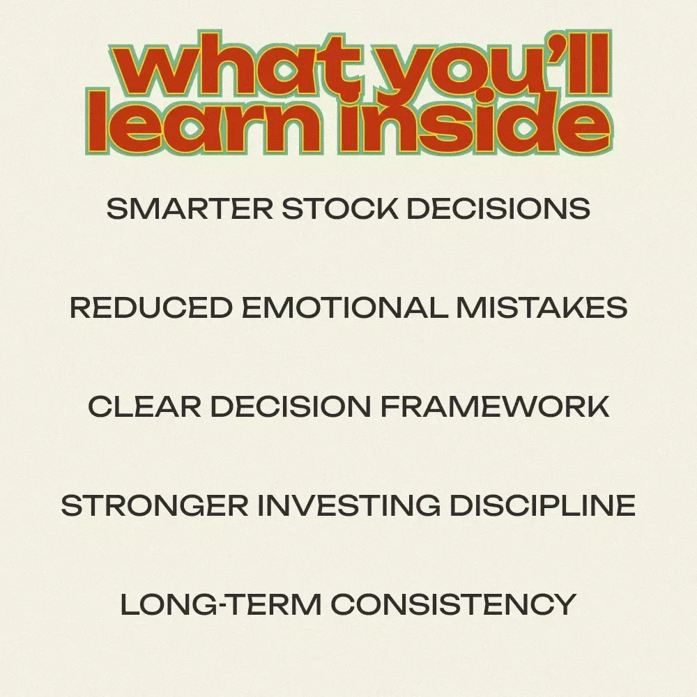Your Bias-Busting Investor Checklist – Cognitive Biases in Stock Investing Digital Download for Smarter, Rational Investment Decisions