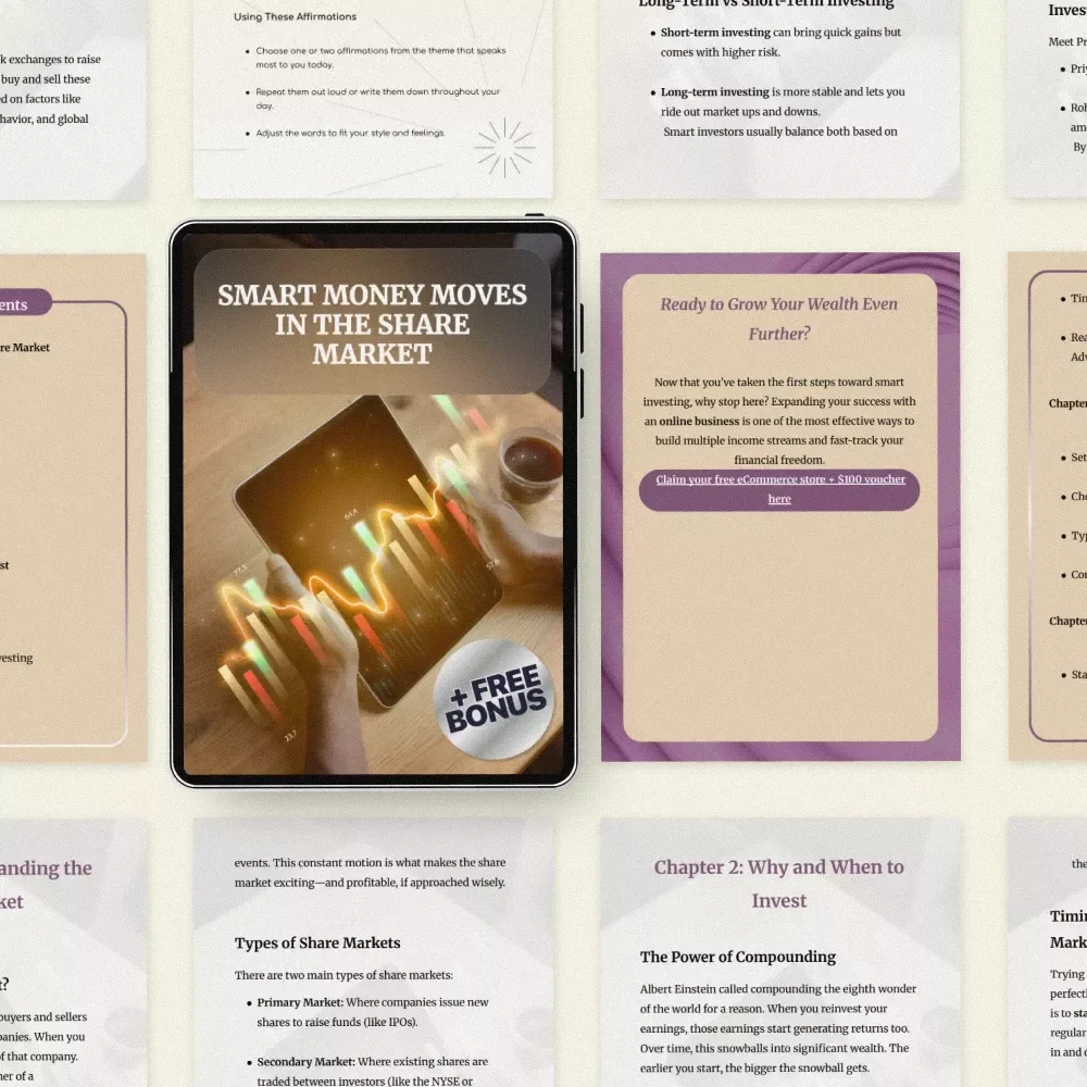 Smart Money Moves in the Share Market: Your Guide to Investing in the Stock Market