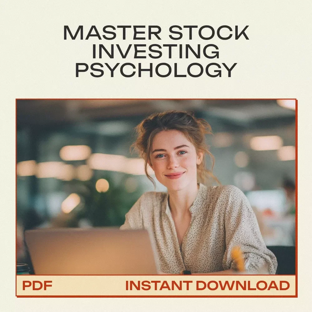Mind Games of the Market: Outsmarting Biases in Stock Investing – Guide to Cognitive Biases in Stock Investing, Investor Psychology eBook, Trading Decision Checklist Digital Download