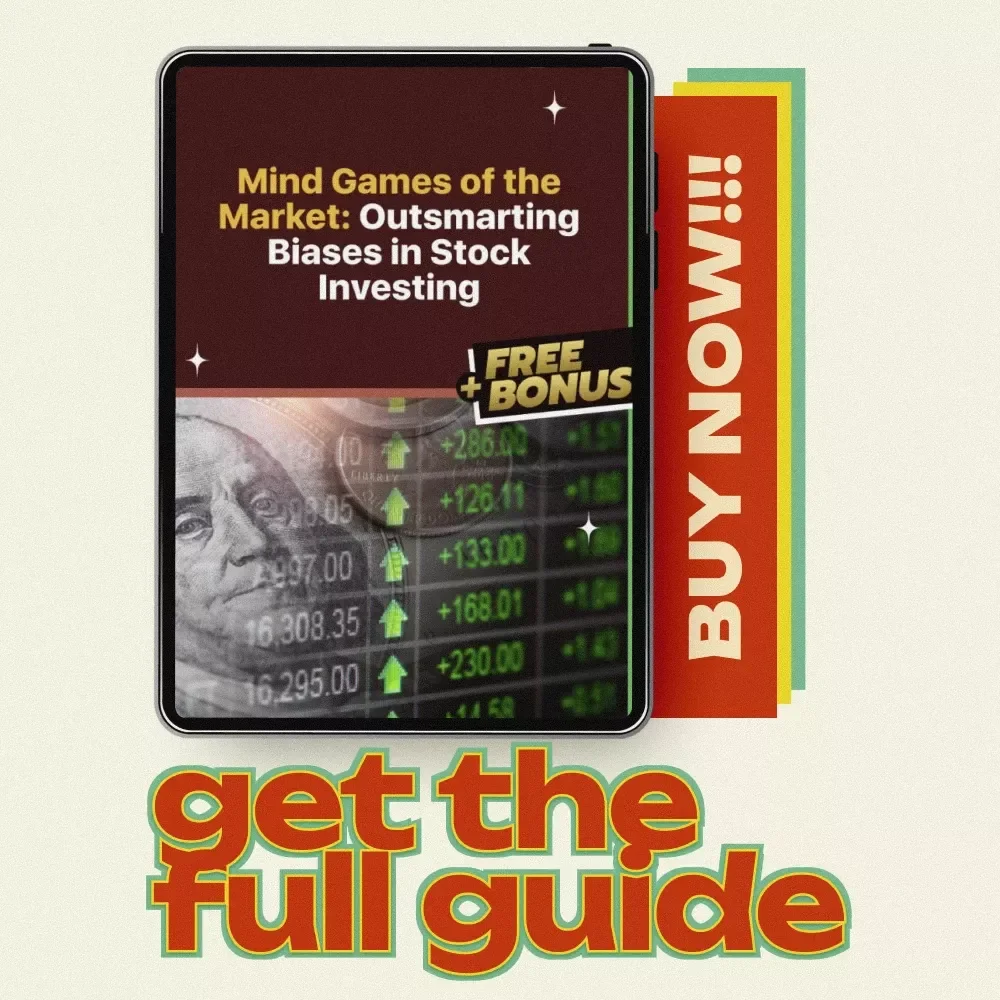 Mind Games of the Market: Outsmarting Biases in Stock Investing – Guide to Cognitive Biases in Stock Investing, Investor Psychology eBook, Trading Decision Checklist Digital Download