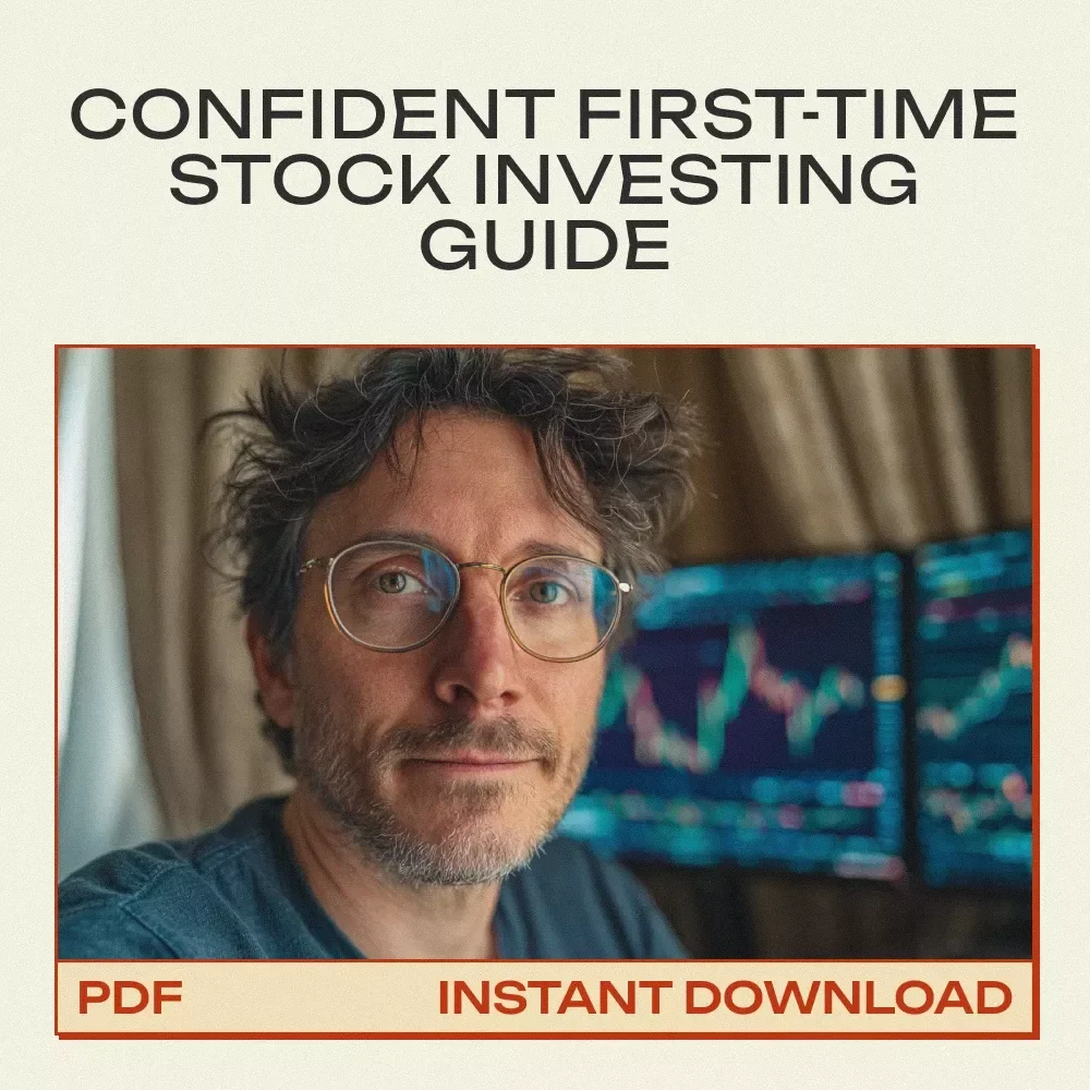 First-Time Stock Buyer Checklist – Beginner’s Guide on how to buy company stocks, Easy Investing Planner & Printable Startup Investment Checklist