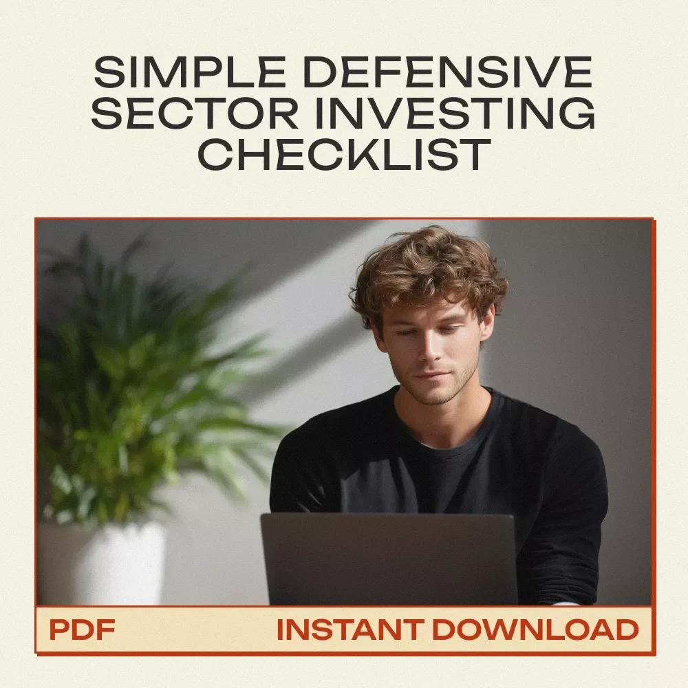Defensive Sector Rotation Made Easy – Defensive sector rotation strategy Checklist for Smarter Portfolio Protection & Market Downturn Investing | Digital Download