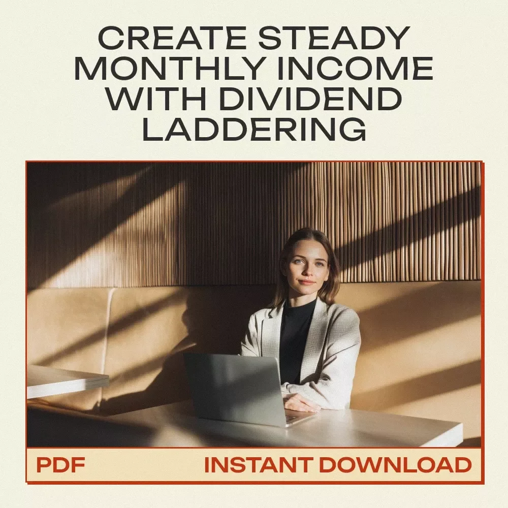 Build Your Dividend Ladder Like a Pro – Building a Dividend Ladder Strategy Checklist for Steady Monthly Income, Dividend Investing Planner, Digital Download