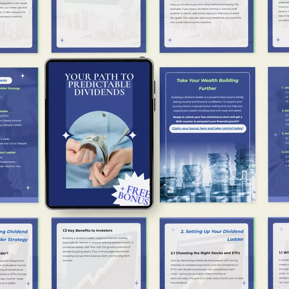 Your Path to Predictable Dividends – A Step-by-Step Guide to Building a Dividend Ladder Strategy for Steady Passive Income