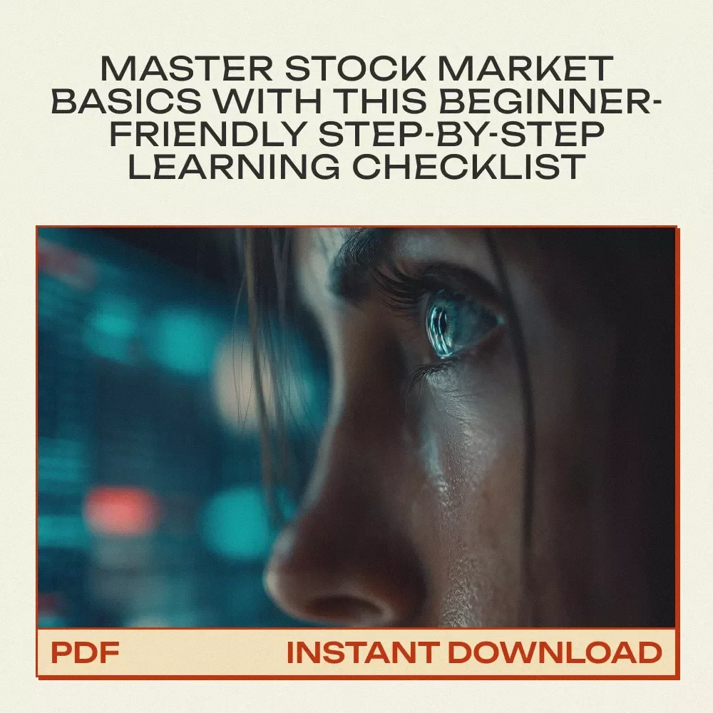 Your Stock Market Learning Checklist: A Step-by-Step Guide to Mastering the Stock Market