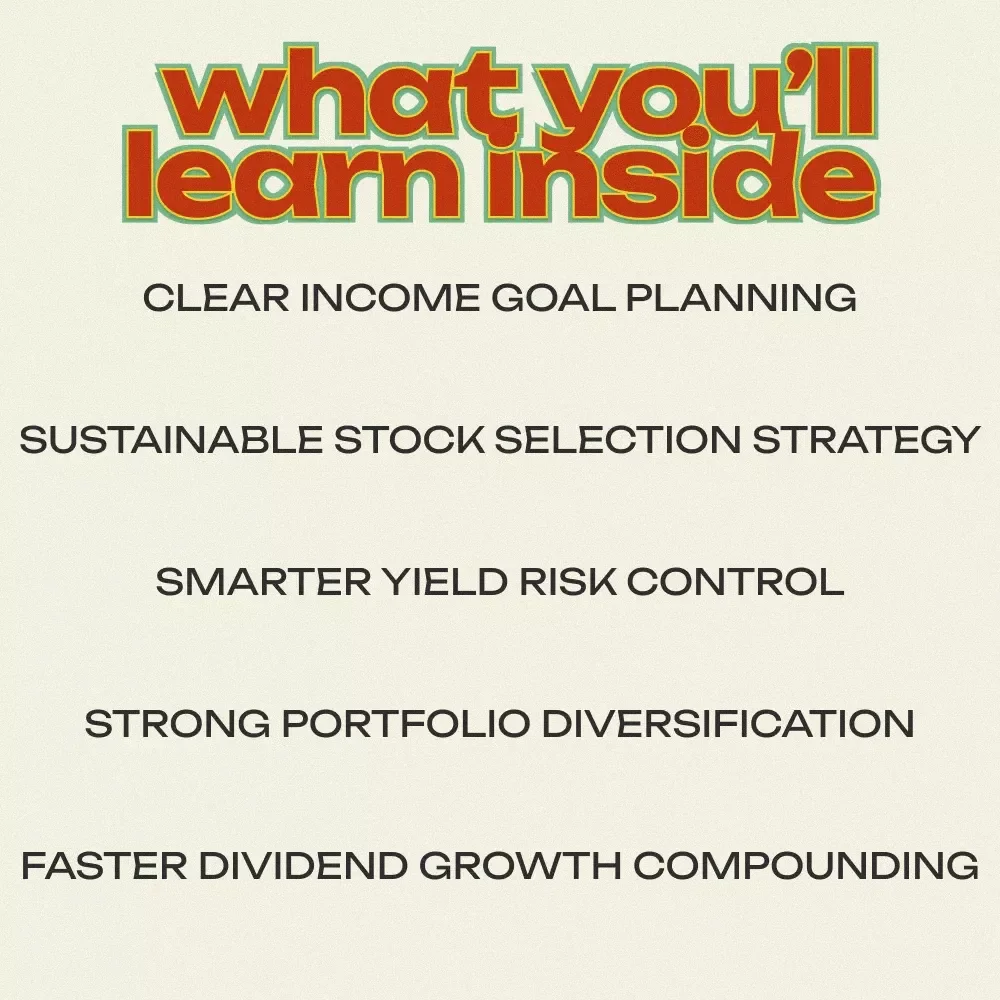 Checklist for Monthly Dividend Stock Portfolio Success | Monthly dividend stock portfolios Planning & Income Investing Digital Download