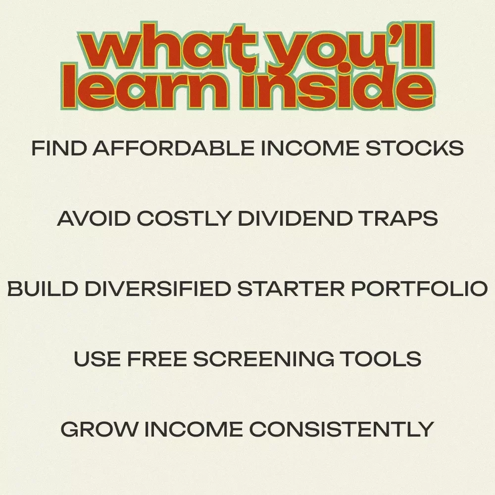 Your Smart Start Checklist for High Dividend Stocks Under $20 – Beginner-Friendly Guide to High dividend yield stocks under $20 for Passive Income & Smart Portfolio Building