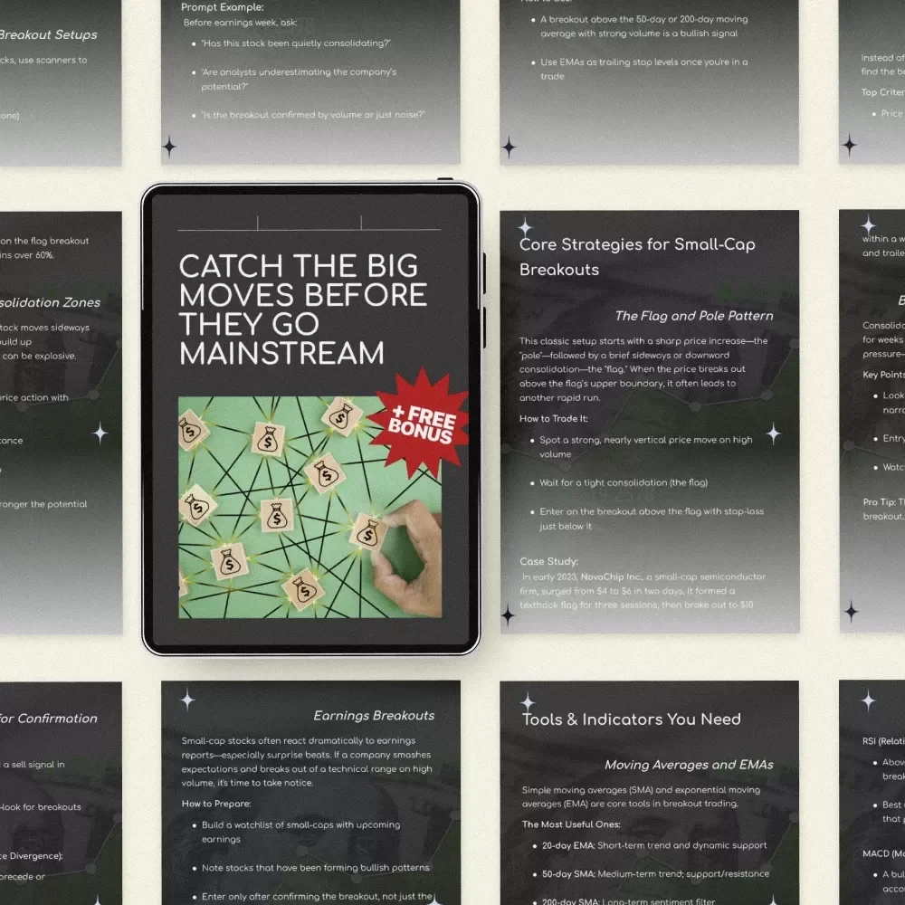 Catch the Big Moves Before They Go Mainstream – Small-Cap Stock Breakout Strategies eBook for Traders & Investors