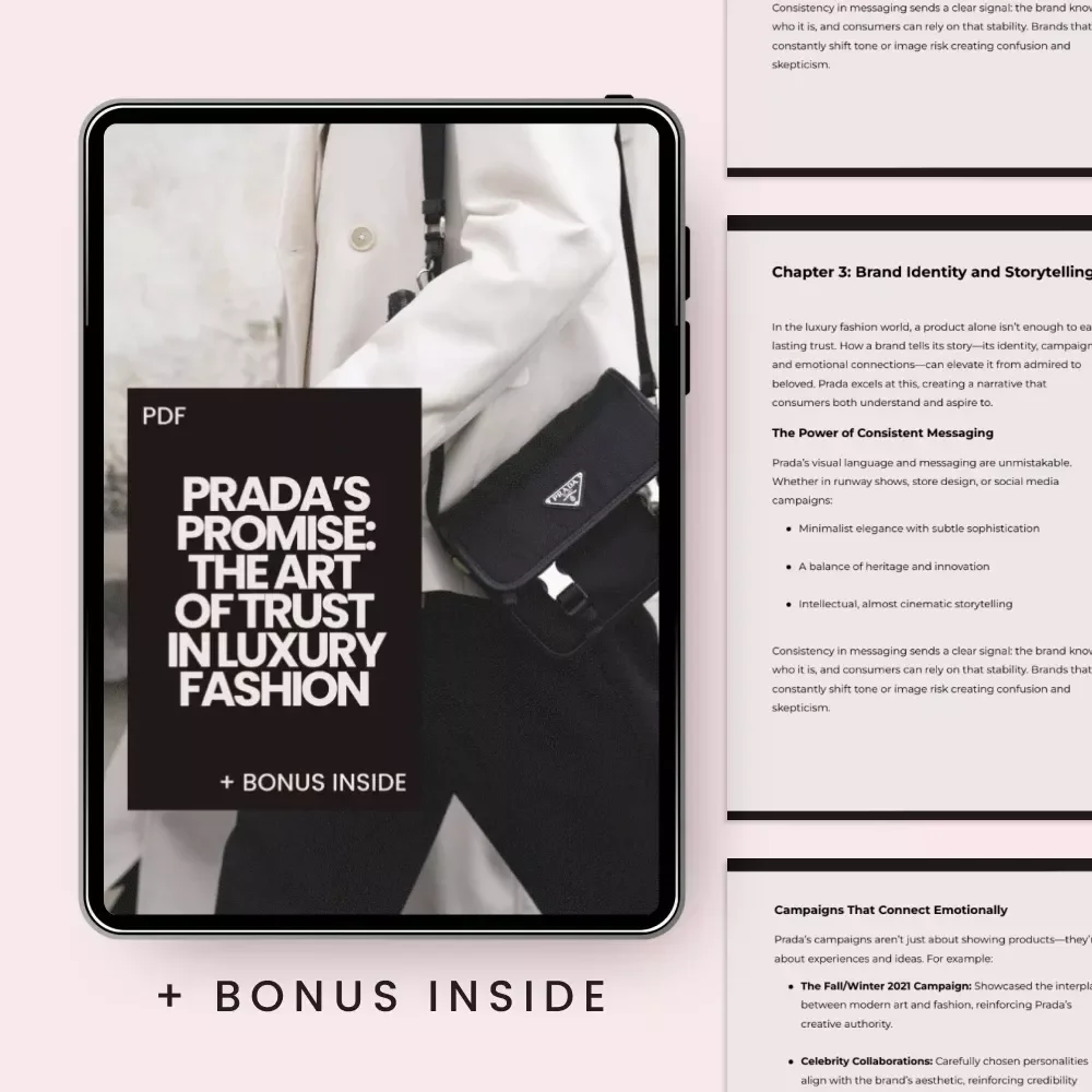 Prada’s Promise: The Art of Trust in Luxury Fashion eBook – Unlock the Secrets Behind Why People Trust Prada