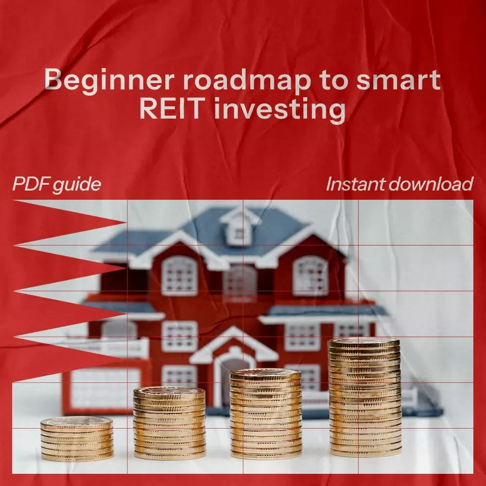 A Beginner’s Guide to Investing in Real Estate Investment Trusts – How to Start Buying REITs eBook, REIT Investing for Beginners, Passive Income & Dividend Strategy Guide