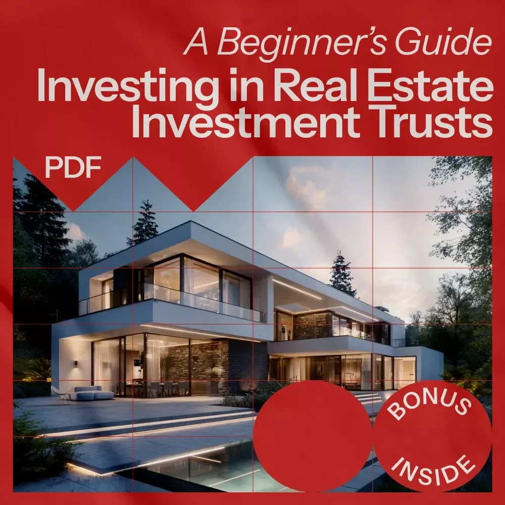 A Beginner’s Guide to Investing in Real Estate Investment Trusts – How to Start Buying REITs eBook, REIT Investing for Beginners, Passive Income & Dividend Strategy Guide