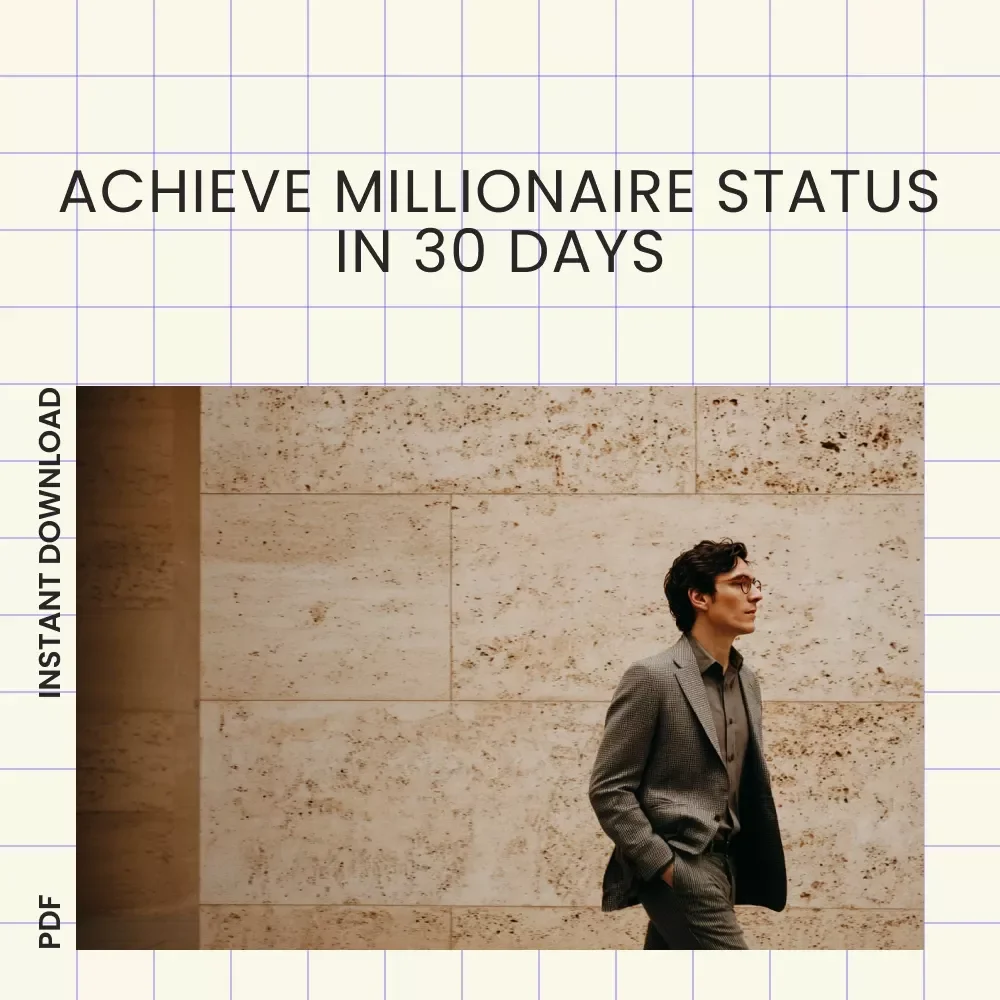30-Day Millionaire Action Checklist: Build Your Wealth Fast with Proven Steps