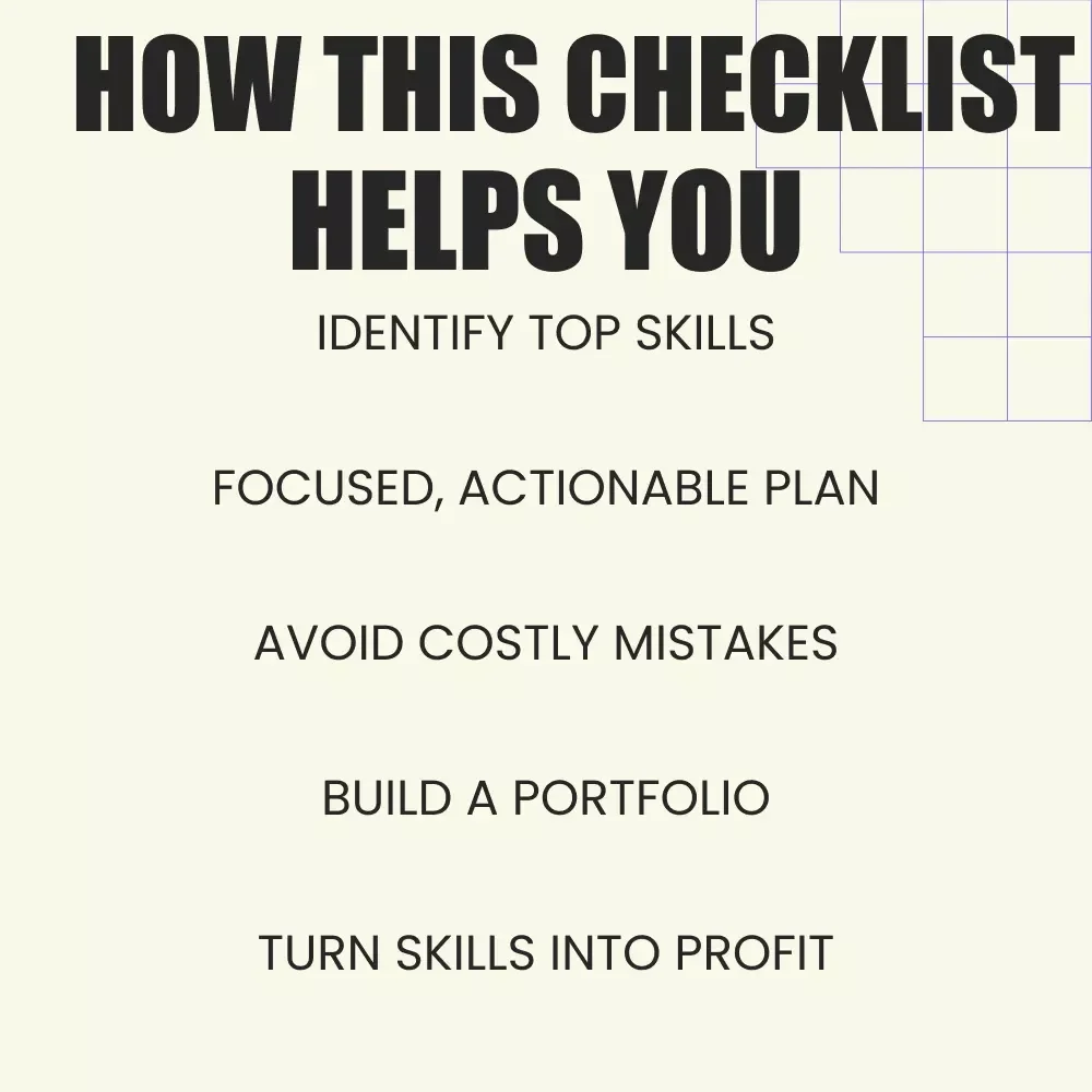 The High-Income Skill Starter Checklist: Your Roadmap to Earning More