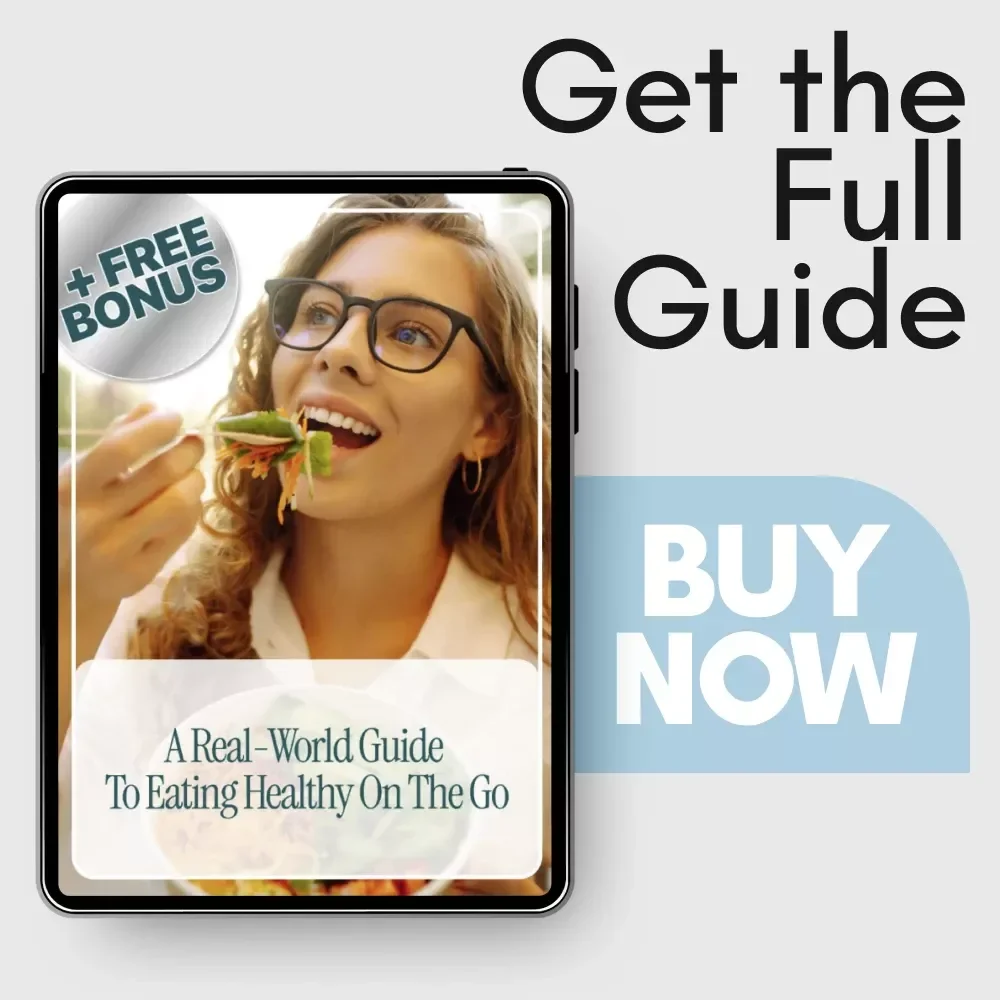 A Real-World Guide to Eating Healthy on the Go | Practical ebook on how to eat fast food healthy | Fast Food Nutrition, Budget-Friendly Meal Planning, Healthy Ordering Tips