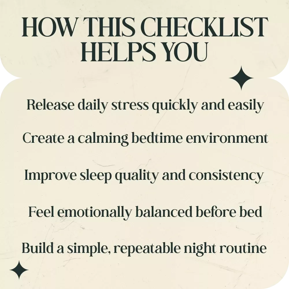Energy Protection Routine Before Sleep Checklist – Nighttime Reset Guide, Calming Bedtime Ritual, Stress Release & Sleep Protection Printable