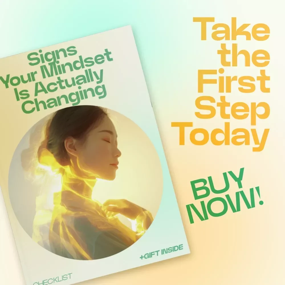 Signs Your Mindset Is Actually Changing Checklist – Powerful Signs Your Mindset Is Changing, Growth Awareness Guide, Self-Improvement Digital Download