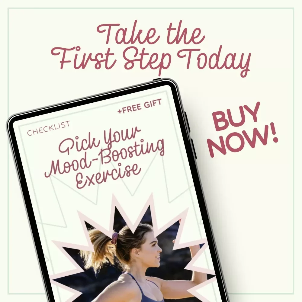 Pick Your Mood-Boosting Exercise Checklist – What Exercise Type Is Best for Mood | Printable Mental Wellness & Movement Guide