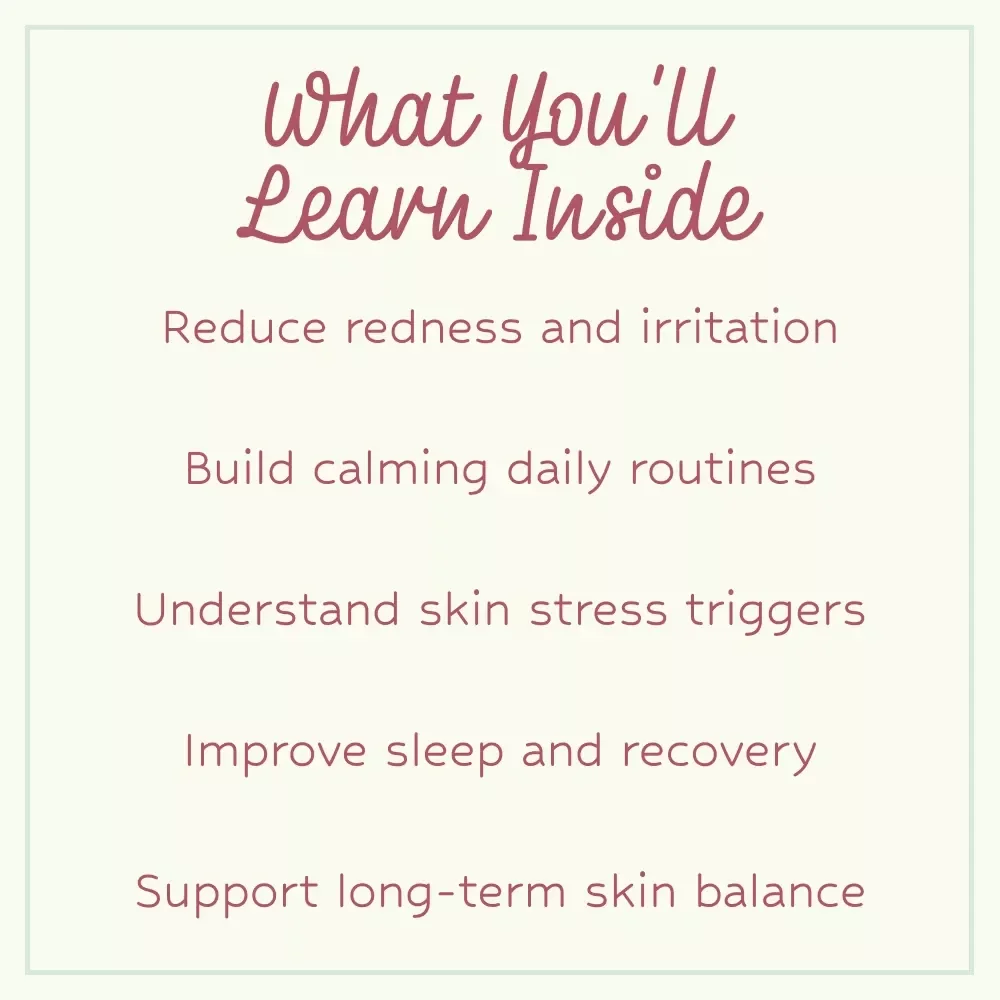 Parasympathetic Pathways to Glowing Skin | Parasympathetic Treatments for Skin Calm eBook | Holistic Skincare Guide for Sensitive, Stressed Skin