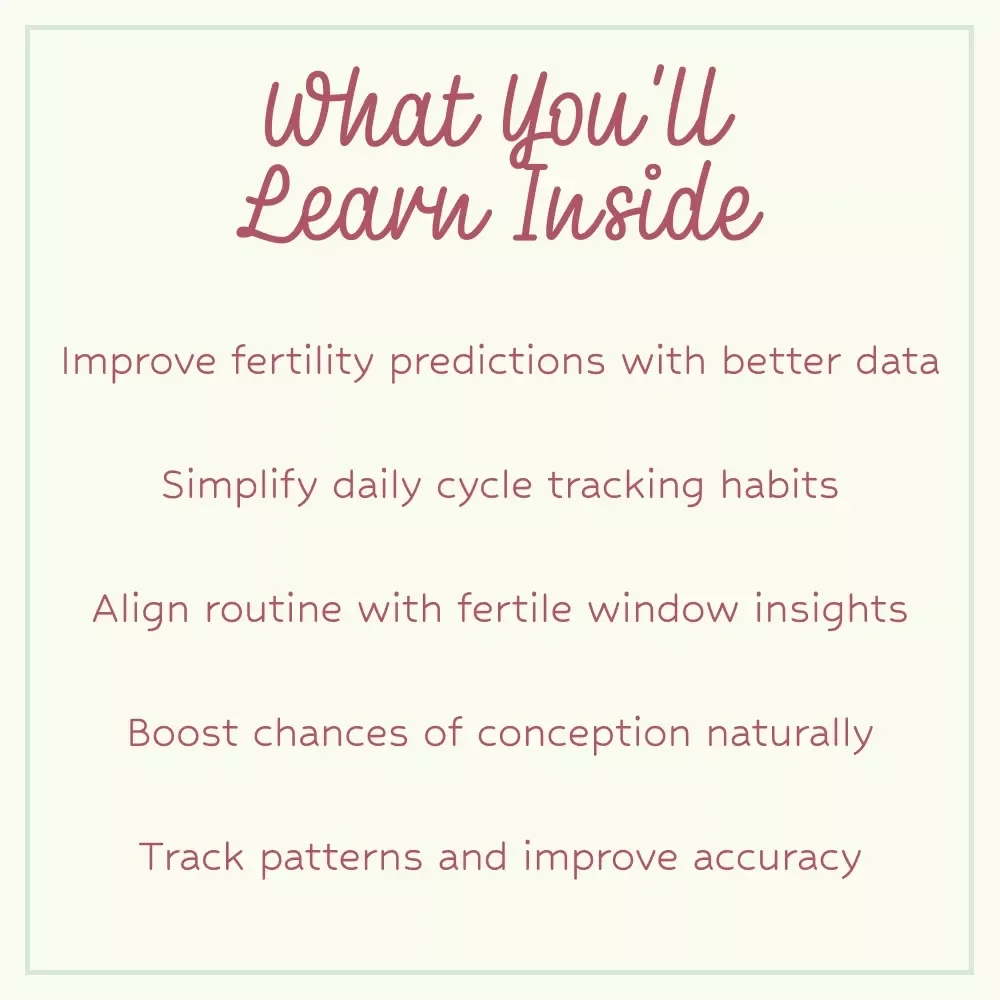 AI Fertility Window Predictor Checklist – Smart Cycle Tracking & Ovulation Planning Guide, AI Fertility Window Predictor for Accurate Conception Insights