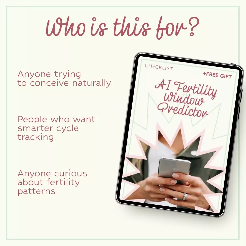 AI Fertility Window Predictor Checklist – Smart Cycle Tracking & Ovulation Planning Guide, AI Fertility Window Predictor for Accurate Conception Insights