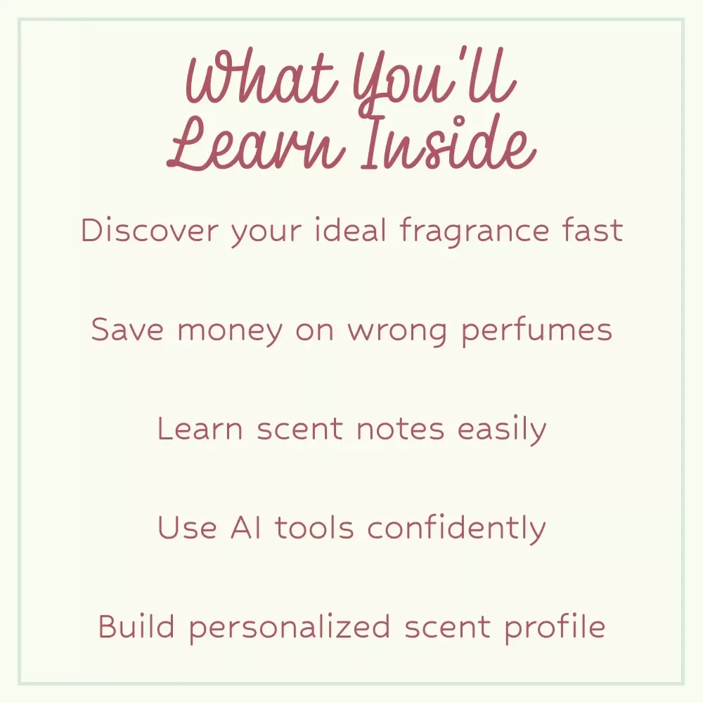 Find Your Fragrance with AI Precision | AI Tools to Find Your Signature Scent Guide, Digital Perfume Discovery eBook, Personalized Scent Finder Download