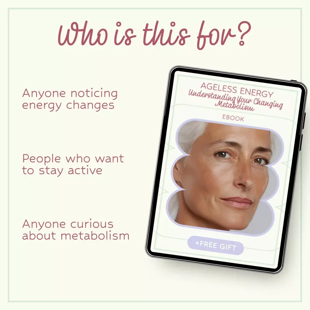Ageless Energy: Understanding Your Changing Metabolism – How Aging Affects Metabolism Guide eBook