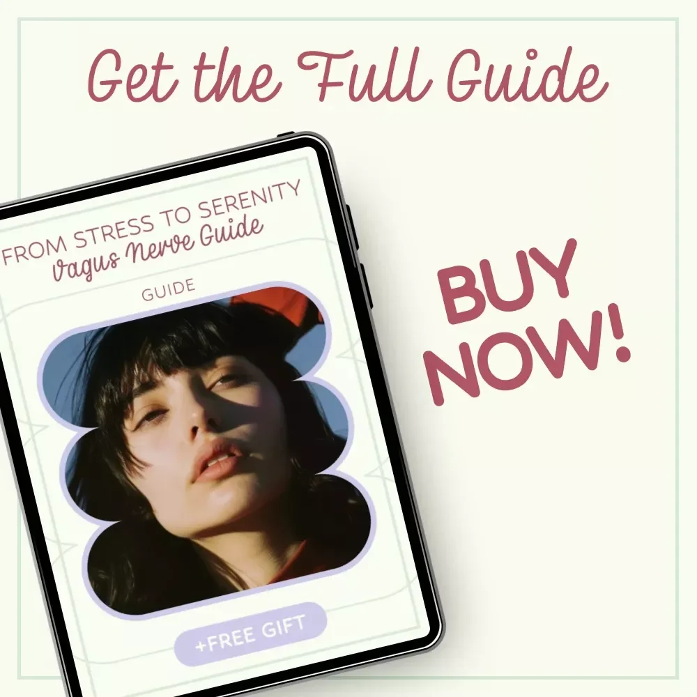 From Stress to Serenity: Vagus Nerve Guide | vagus nerve stimulation for anxiety Digital eBook & Checklist for Calm, Nervous System Healing & Daily Relief